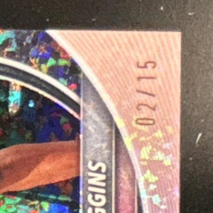 2025-26 Bowman Andrew Wiggins Chrome Rose Gold Mini Diamond /15 #BCV-170 Heat