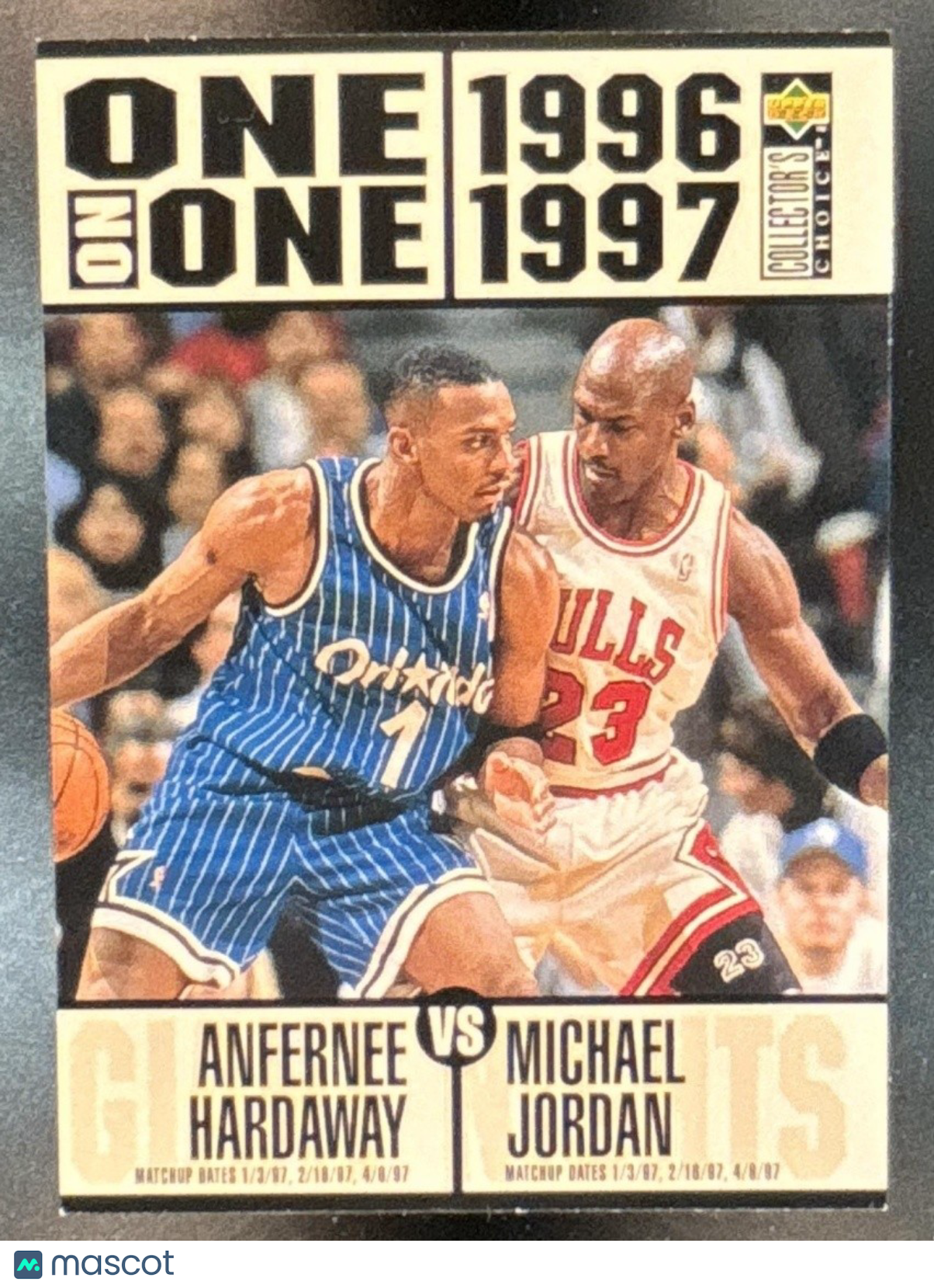 1996-97 Upper Deck Collector's Choice Anfernee Hardaway Michael Jordan