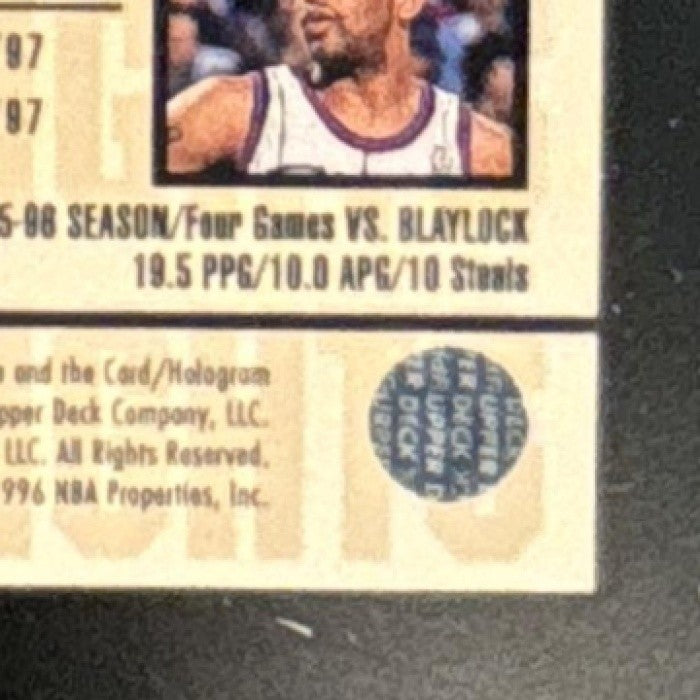 1996-97 Upper Deck Collector's Choice Anfernee Hardaway Michael Jordan
