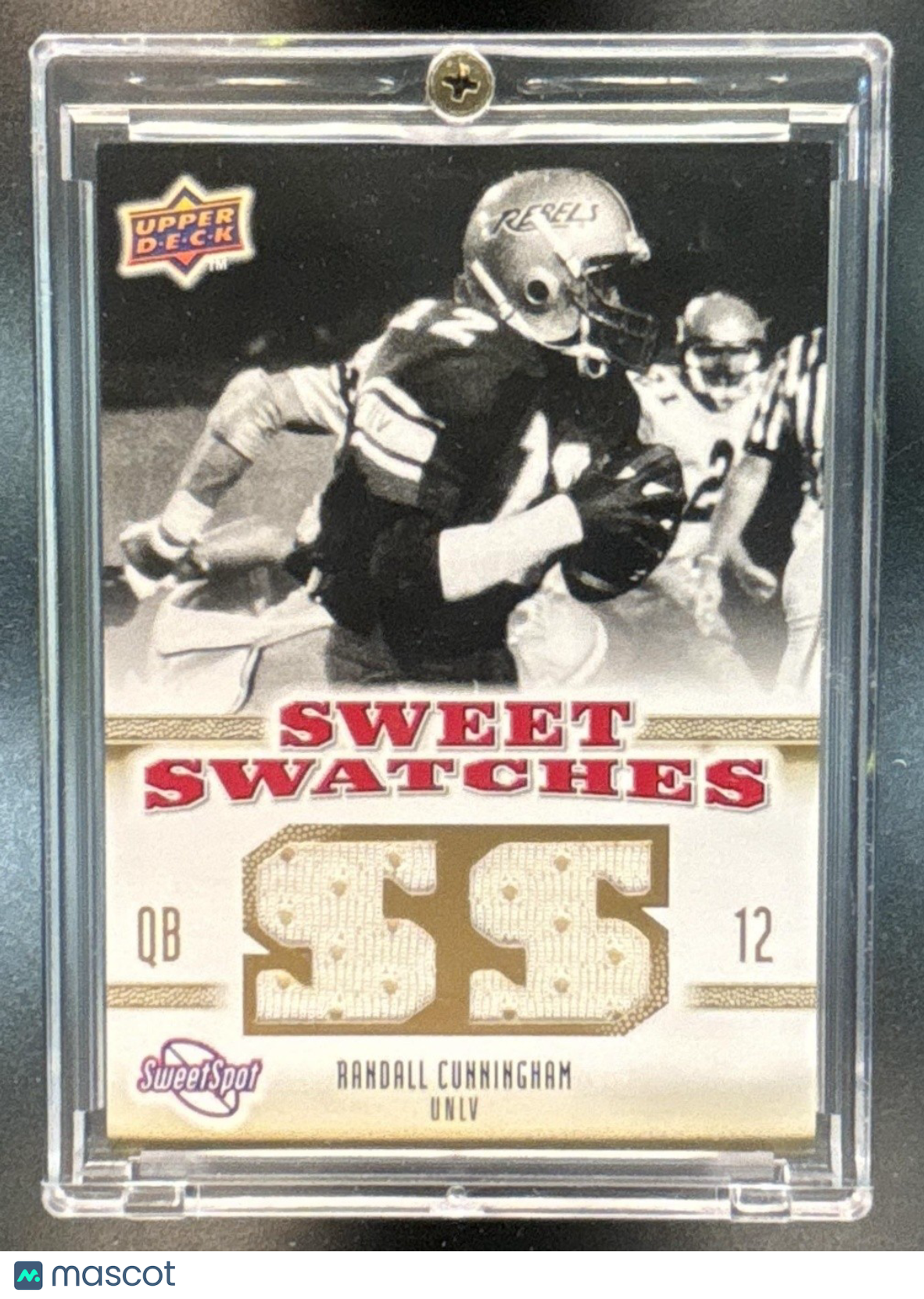 2010 Upper Deck NCAA Sweet Spot Randall Cunningham Swatches #SSW-32