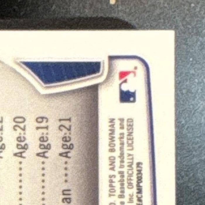2013 Bowman Zack Wheeler Chrome Cream of the Crop Mini Refractor RC Mets
