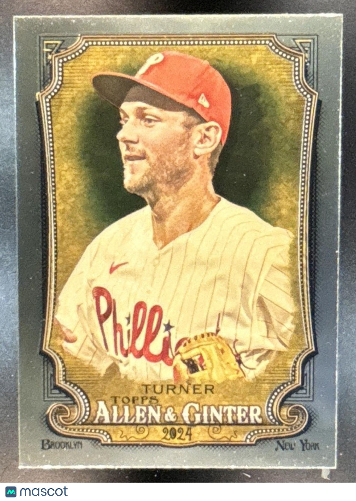 2024 Topps Allen & Ginter Trea Turner Chrome #39 Philadelphia Phillies