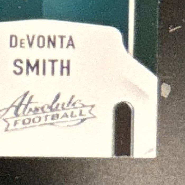 2021 Panini Absolute DeVonta Smith Rookie Force MEM RC Philadelphia Eagles