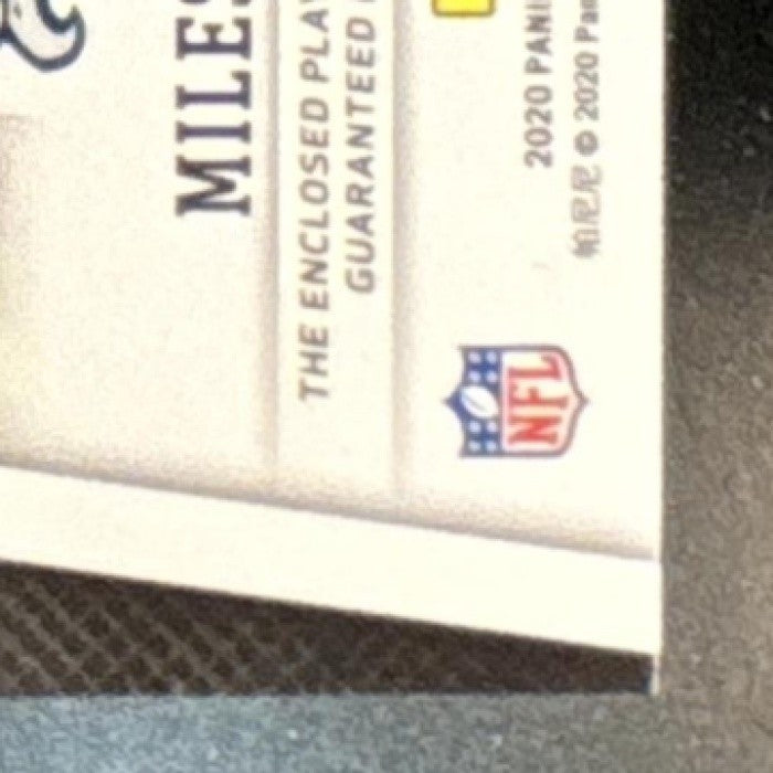 2020 Panini Certified Miles Sanders Fabric of the Game /299 Philadelphia Eagles