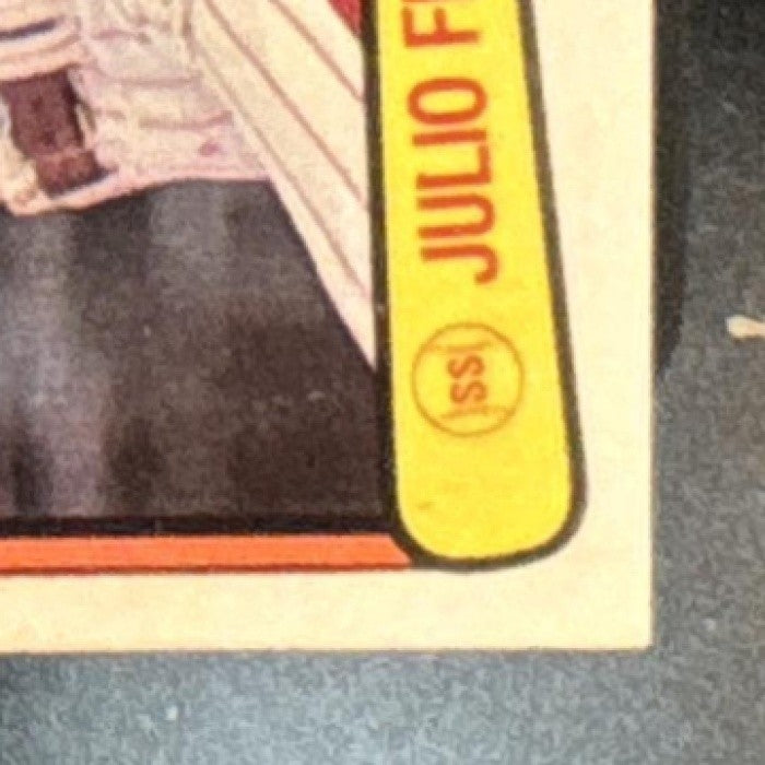 1983 Donruss Julio Franco #525 RC Philadelphia Phillies