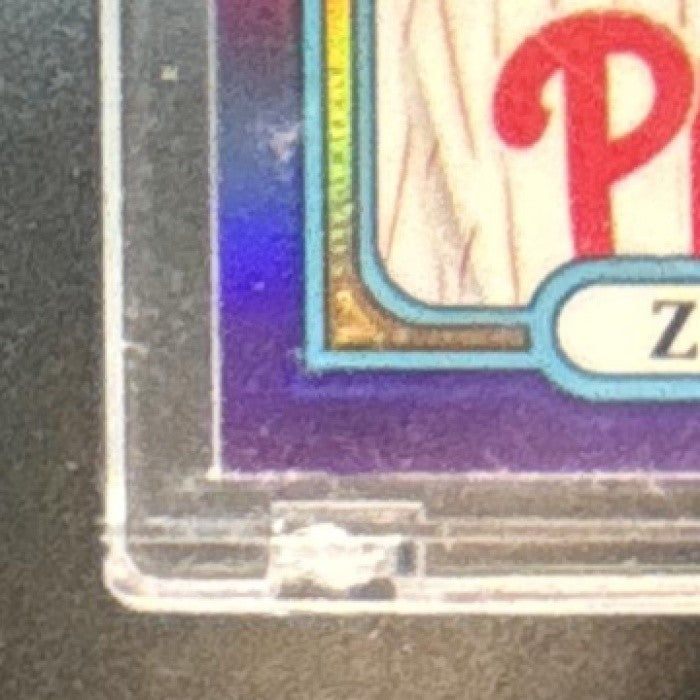 2021 Topps Heritage Zack Wheeler Chrome Purple Refractor #355 Phillies