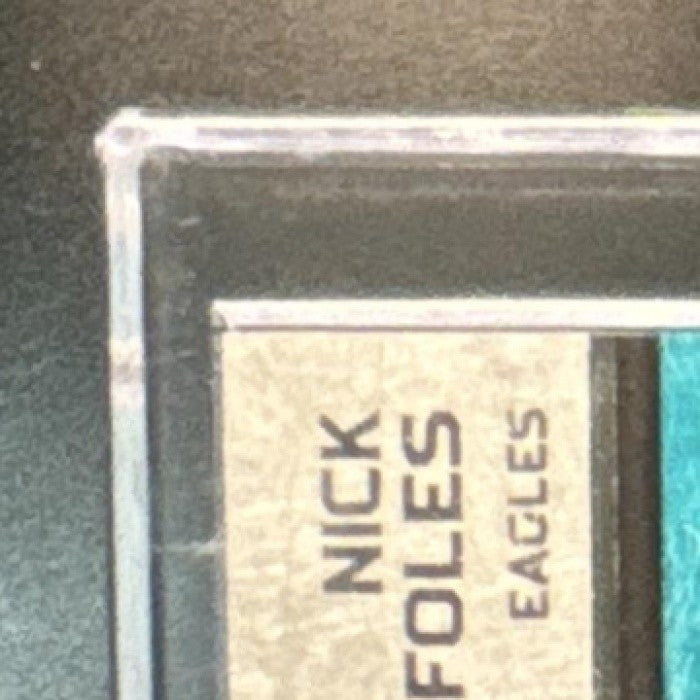 2012 Topps Strata Hobby Nick Foles Rookie Relics /296 MEM RC Philadelphia Eagles