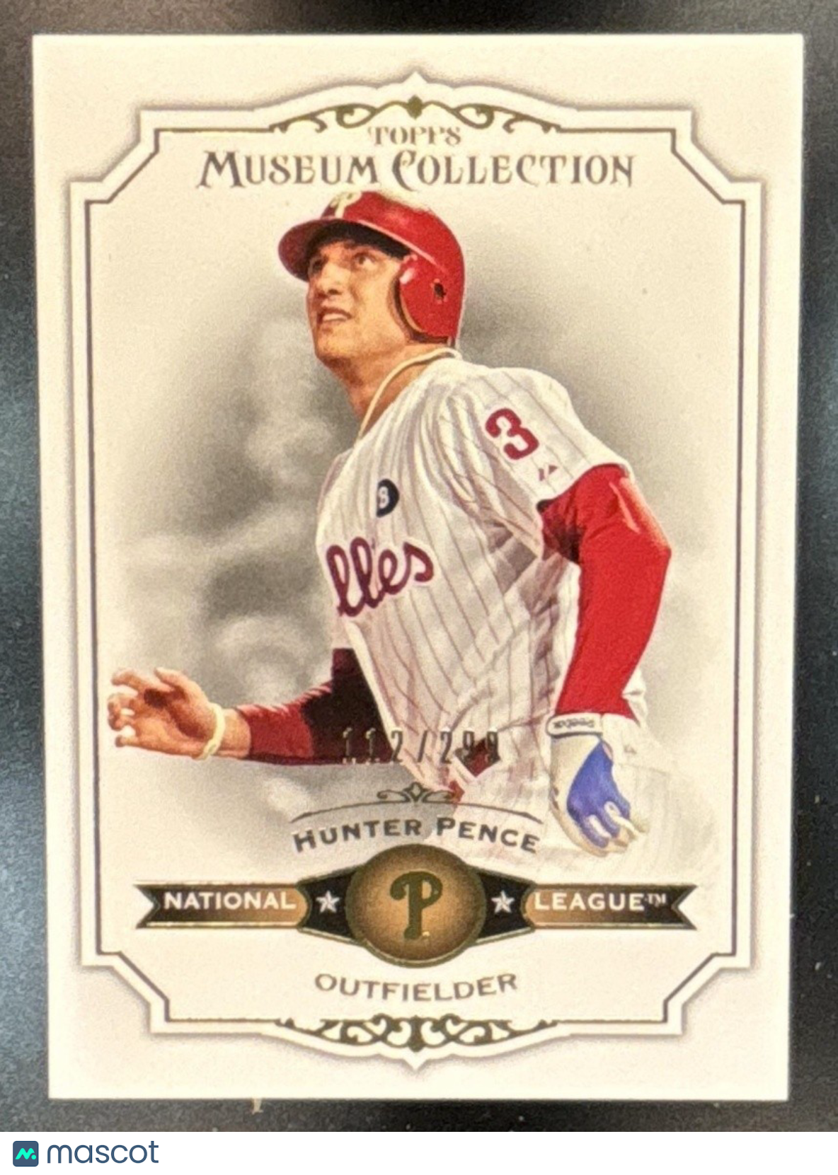 2012 Topps Museum Collection Hunter Pence Copper /299 #95 Philadelphia Phillies