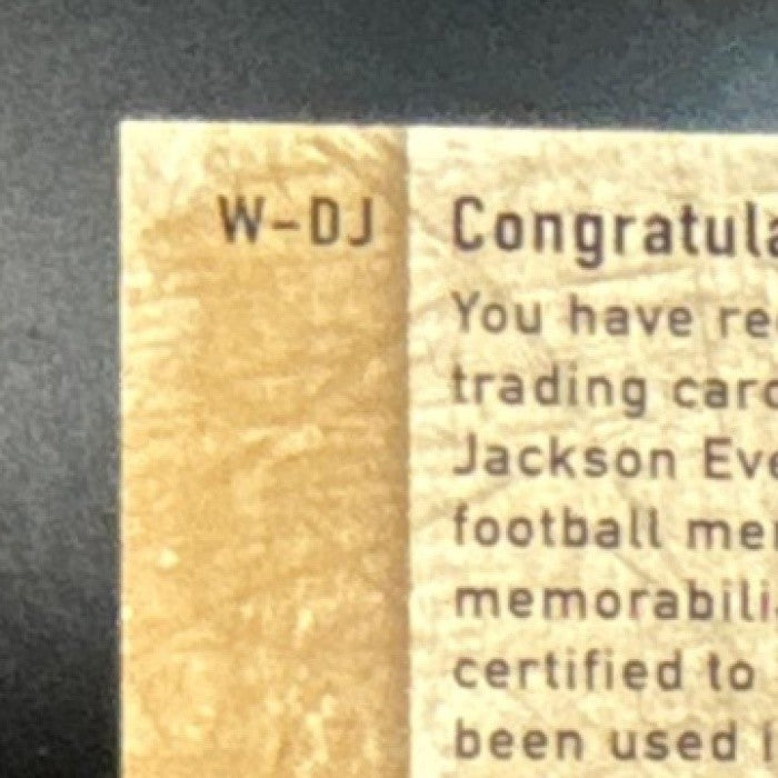 2009 SPx DeSean Jackson Winning Materials Jersey /349 MEM Philadelphia Eagles