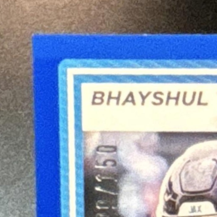 2025 Panini Donruss Bhayshul Tuten Rated Rookie Auto Blue /150 #333 RC