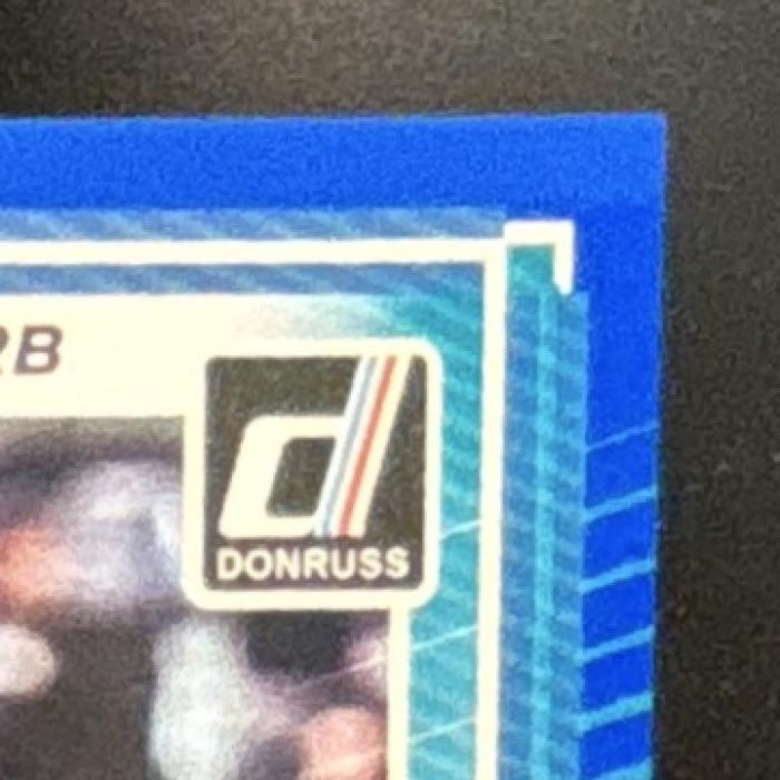 2025 Panini Donruss Bhayshul Tuten Rated Rookie Auto Blue /150 #333 RC