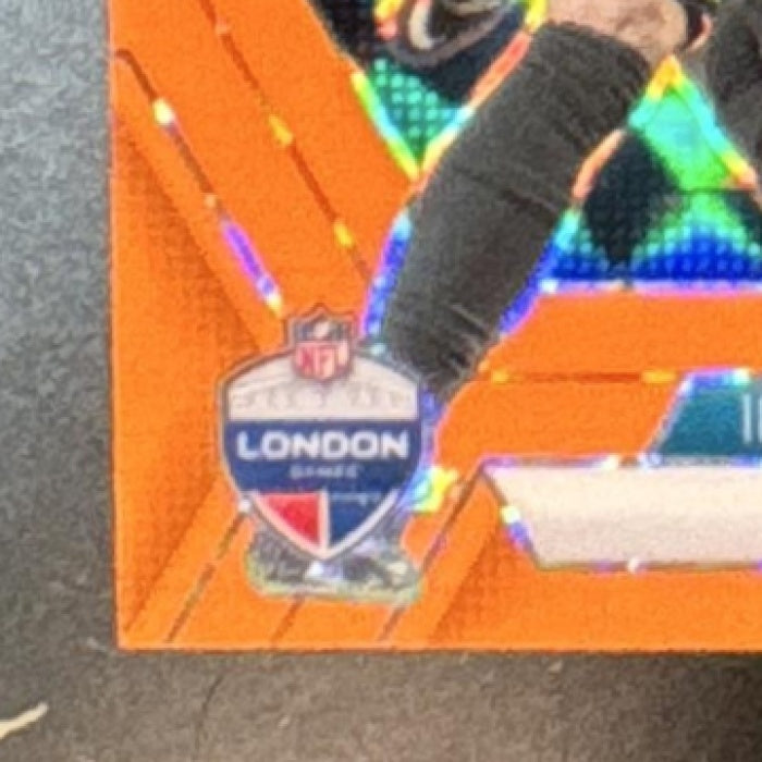 2025 Mosaic Brian Thomas Jr. International Games Orange Fluorescent /25 #256