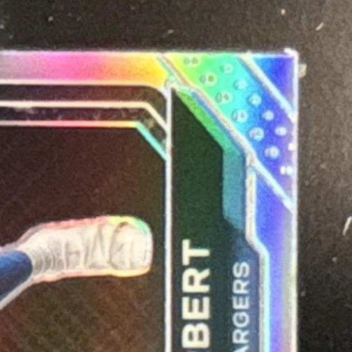 2020 Panini Chronicles Justin Herbert Prizm Black Silver RC Los Angeles Chargers