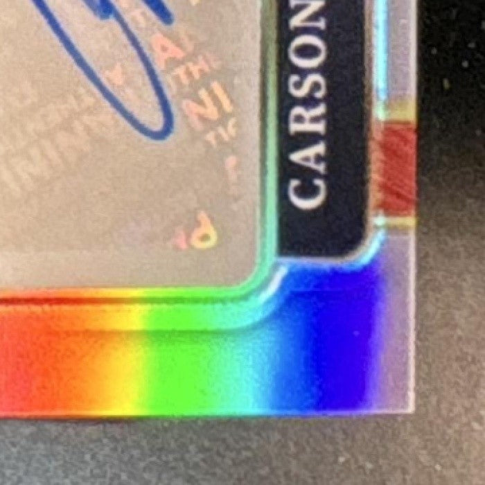 2025 Panini Select Carson Schwesinger Signatures #SIP-CSR Auto Cleveland Browns