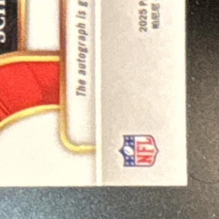 2025 Panini Select Carson Schwesinger Signatures #SIP-CSR Auto Cleveland Browns