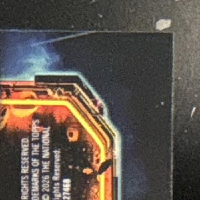 2025-26 Topps Cosmic Chrome VJ Edgecombe Extraterrestrial Talent RC 76ers