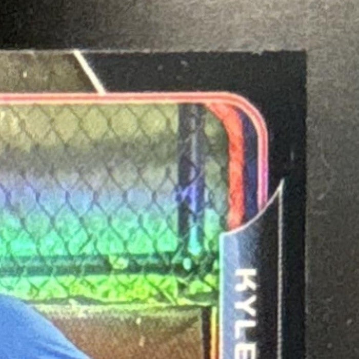 2015 Bowman Kyle Schwarber Chrome Prospects Black Refractor Asia #BCP58 Chicago