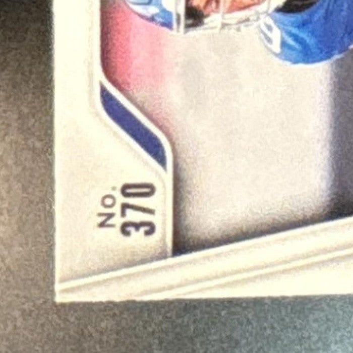 2024 Panini Prizm Malik Nabers Silver #370 RC New York Giants