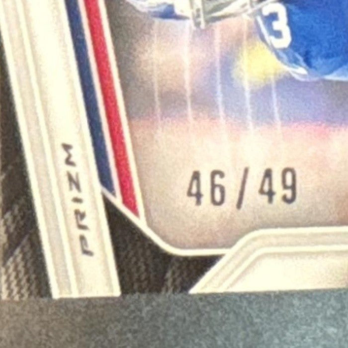 2025 Panini Prizm Odell Beckham Jr. Red Shimmer /49 #285 New York Giants