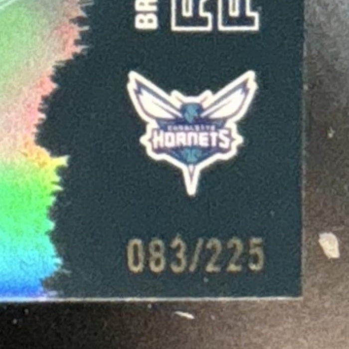 2025-26 Topps Signature Class Brandon Miller Chrome Teal /225 #3 Hornets