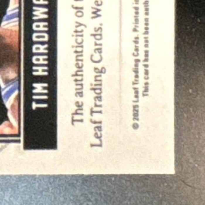 2025 Leaf Metal Sport Heros Allen Iverson Tim Hardaway Stephon Marbury Auto 1/1
