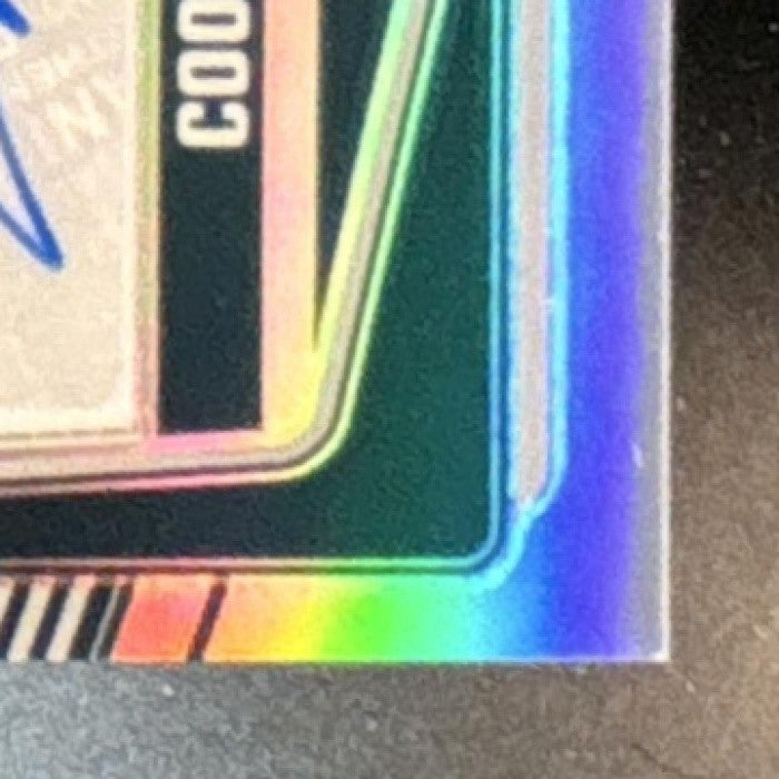 2024 Donruss Optic Cooper DeJean Signature Series Holo RC Auto Eagles