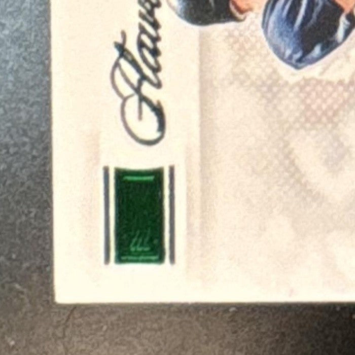 2021 Panini Flawless Jim Thome Dual Patches Emerald /3 MEM Cleveland Indians