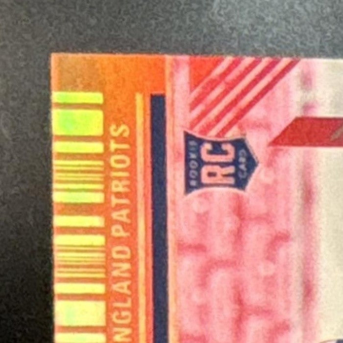 2024 Contenders Joe Milton III RPS Auto Red Zone FOTL #106 RC Patriots