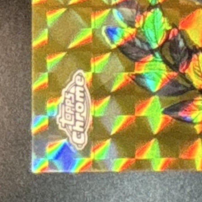 2025 Topps Chrome Charles Woodson Hall of Auto Gold Geometric /50 Raiders