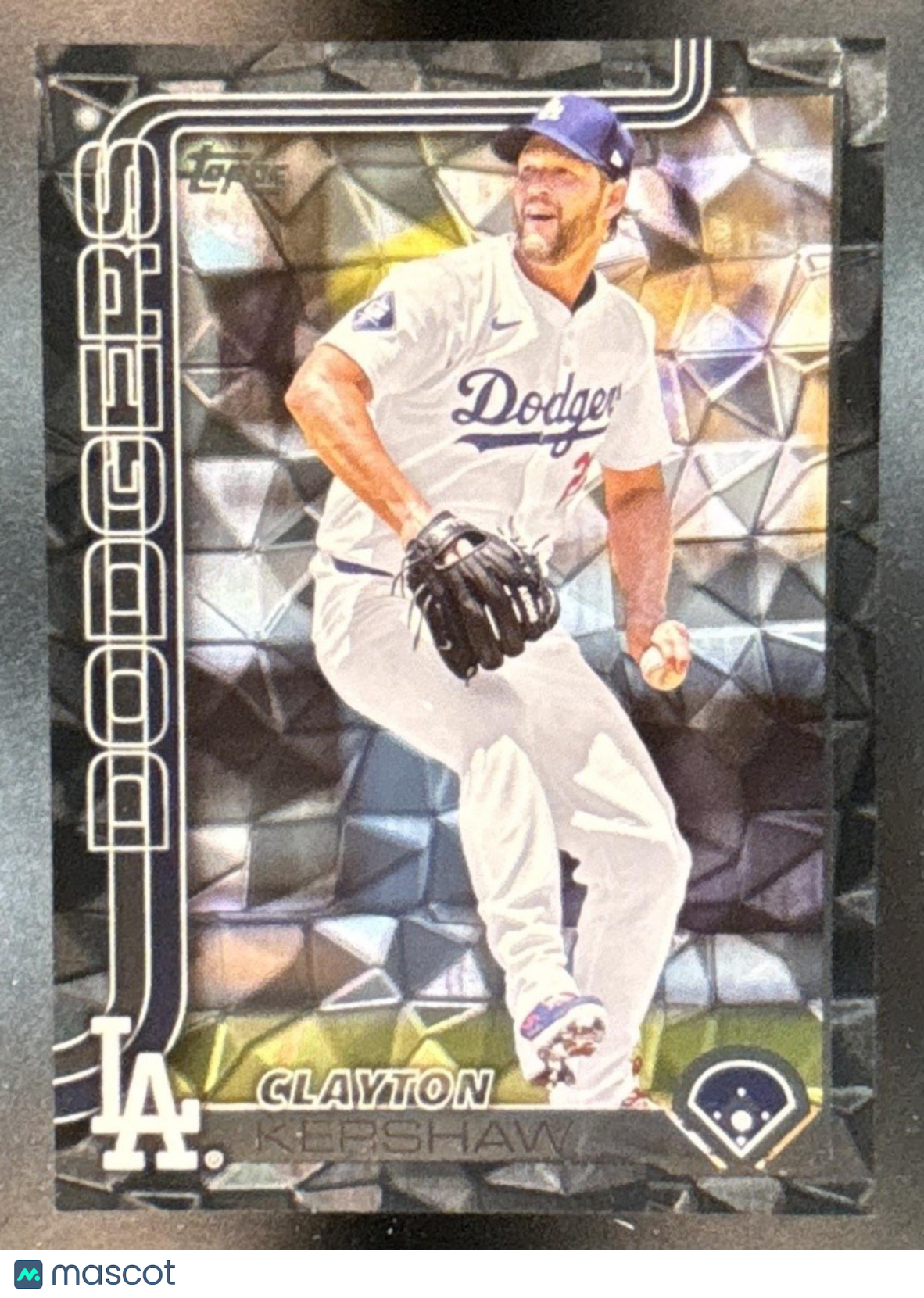 2025 Topps Clayton Kershaw Black Diamante /10 #146 Los Angeles Dodgers