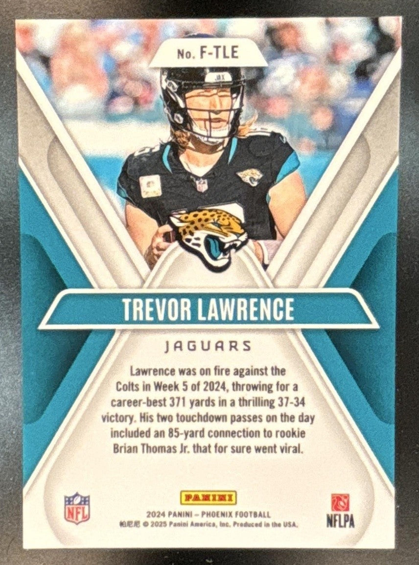 2024 Panini Phoenix Trevor Lawrence Flex #F-TLE Jacksonville Jaguars
