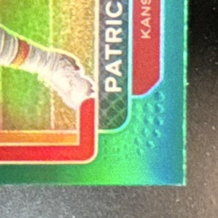 2021 Panini Prizm Patrick Mahomes II Green #190 Kansas City Chiefs