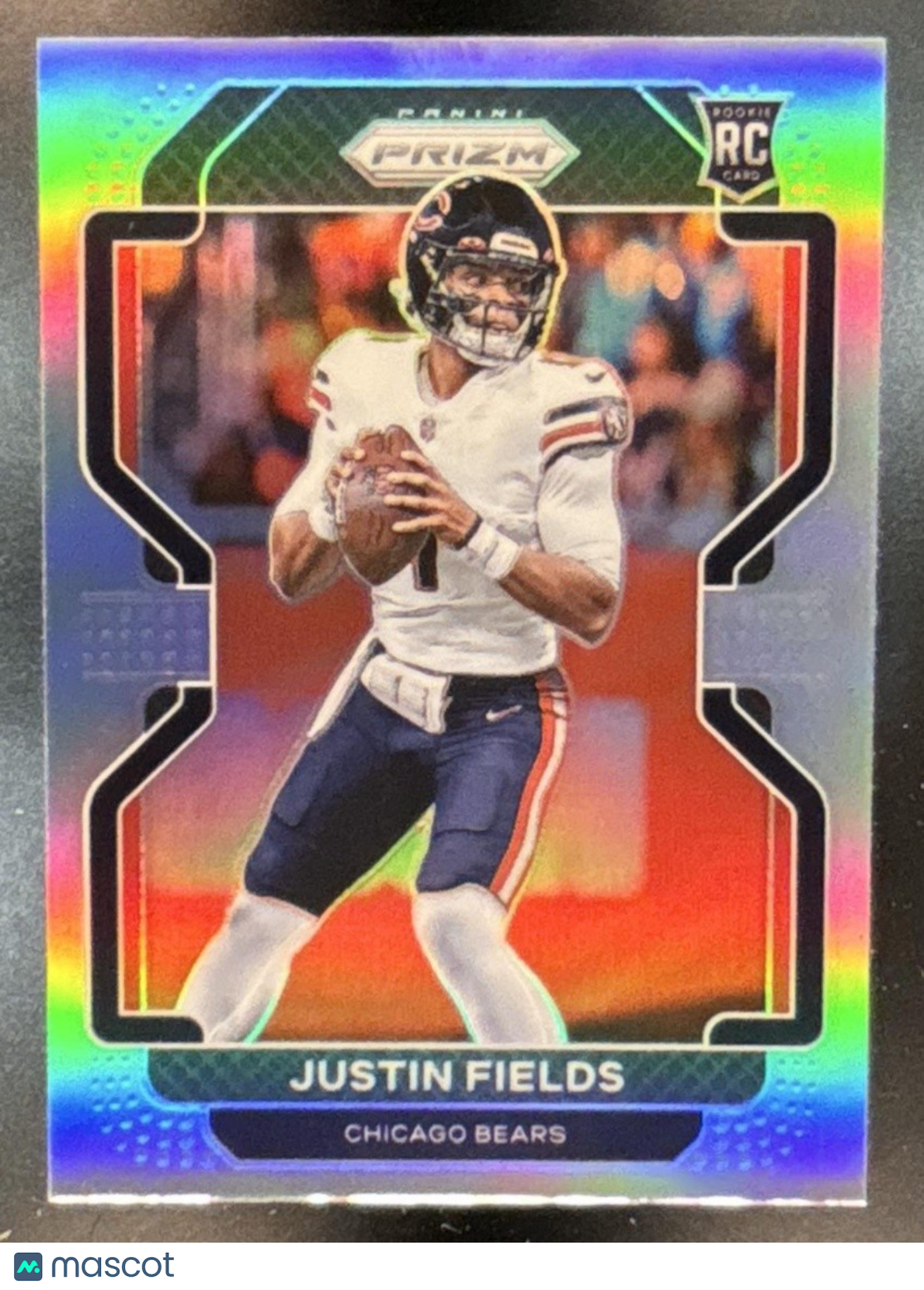 2021 Panini Prizm Justin Fields Silver #334 RC Chicago Bears