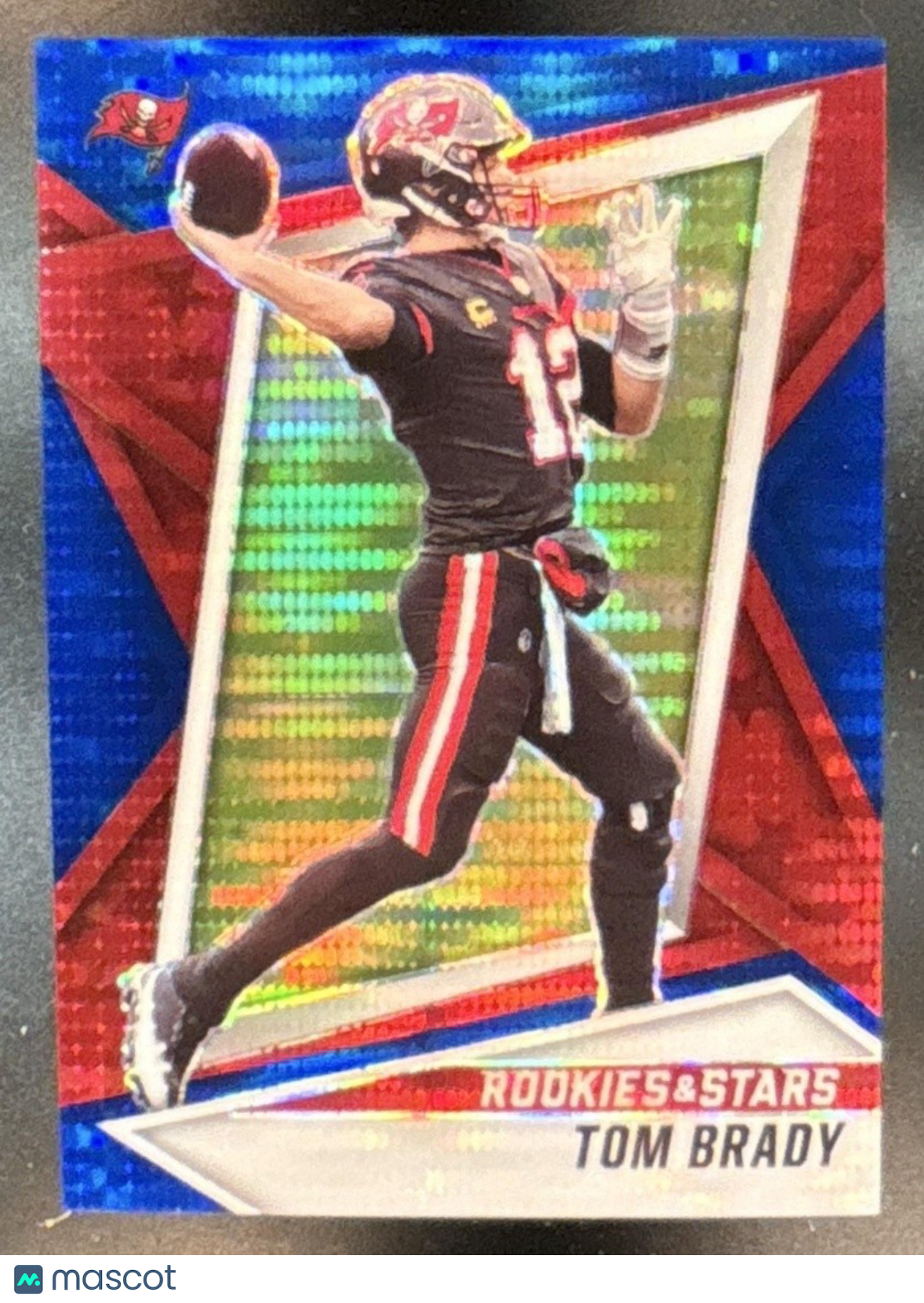 2021 Panini Rookies & Stars Tom Brady Blue Pulsar /50 #11 Tampa Bay Buccaneers