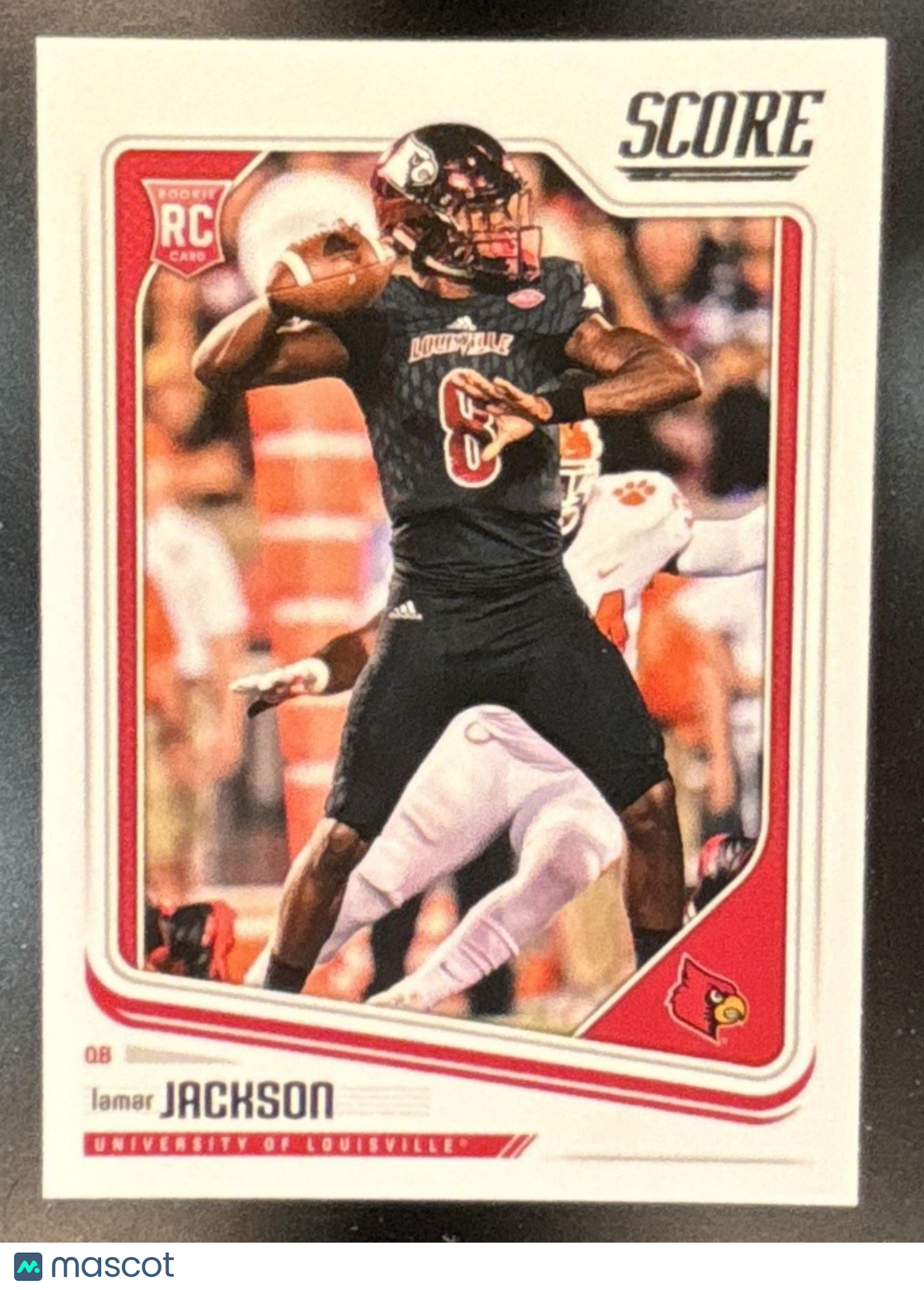 2018 Panini Score Lamar Jackson #352 RC