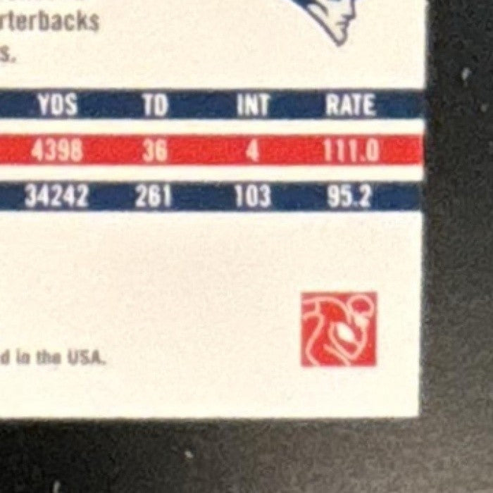2011 Panini Rookies & Stars Tom Brady #90 New England Patriots