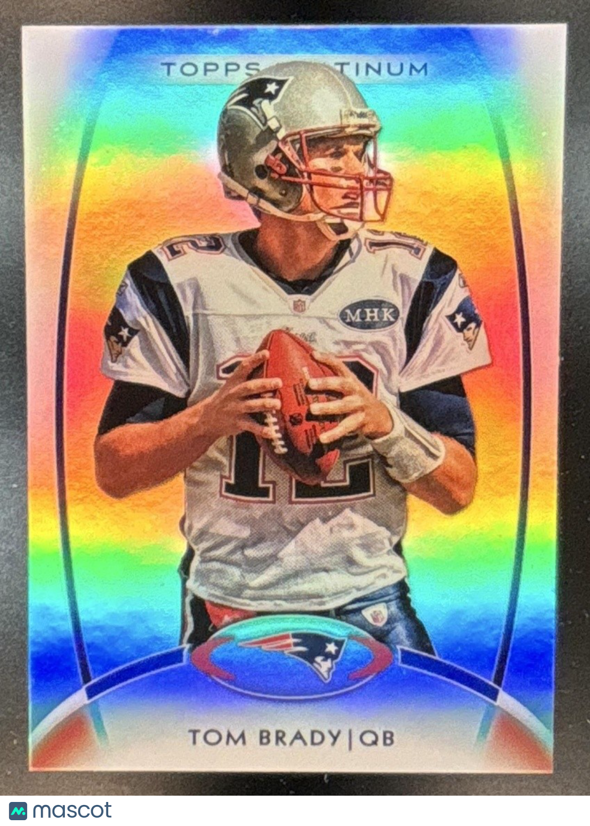 2012 Topps Platinum Tom Brady #50 New England Patriots