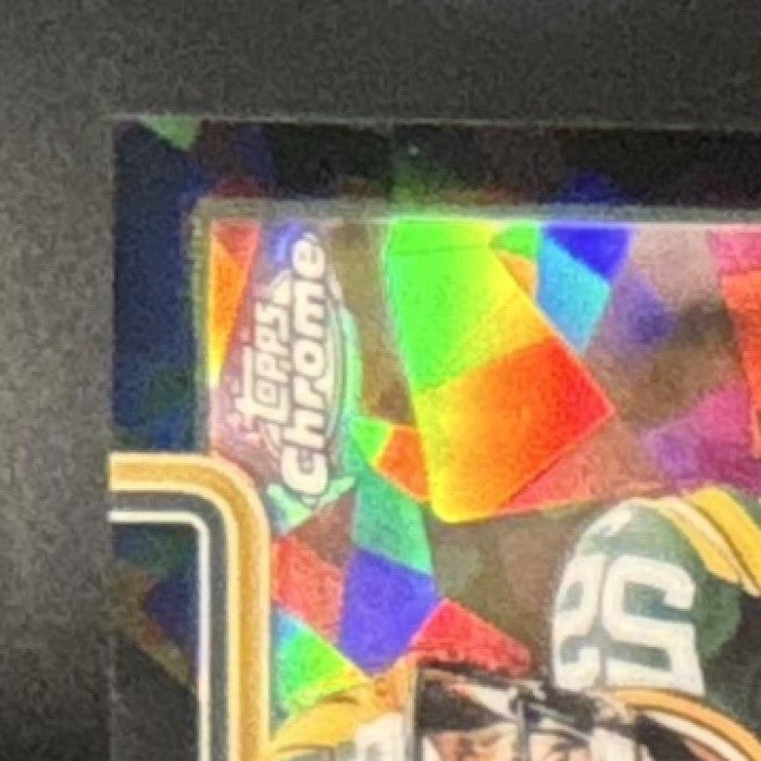 2025 Topps Chrome Sapphire Rashan Gary Black /10 #111 Green Bay Packers