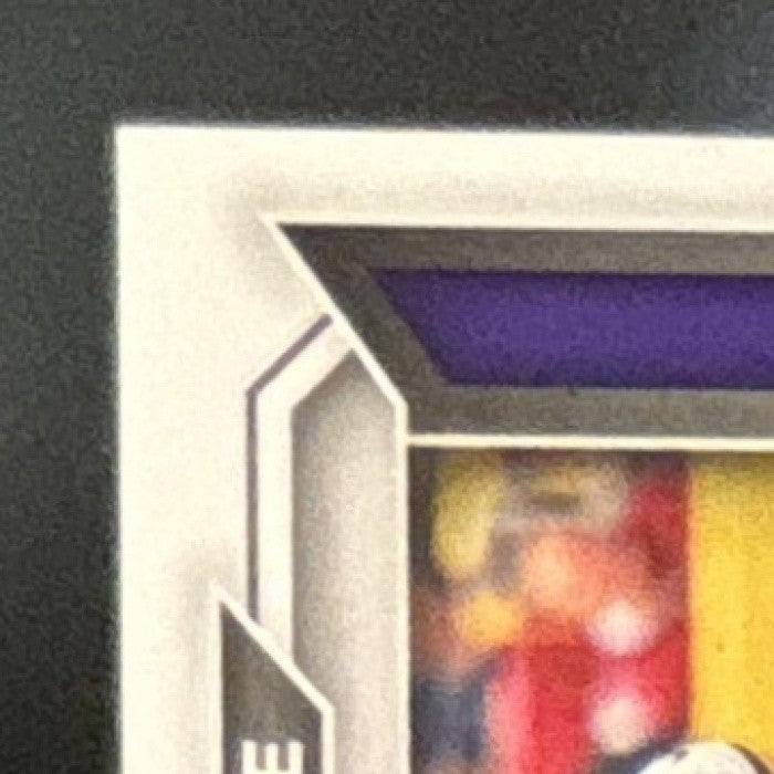2023 Panini Obsidian Justin Jefferson Matrix Material Auto /8 MEM Vikings