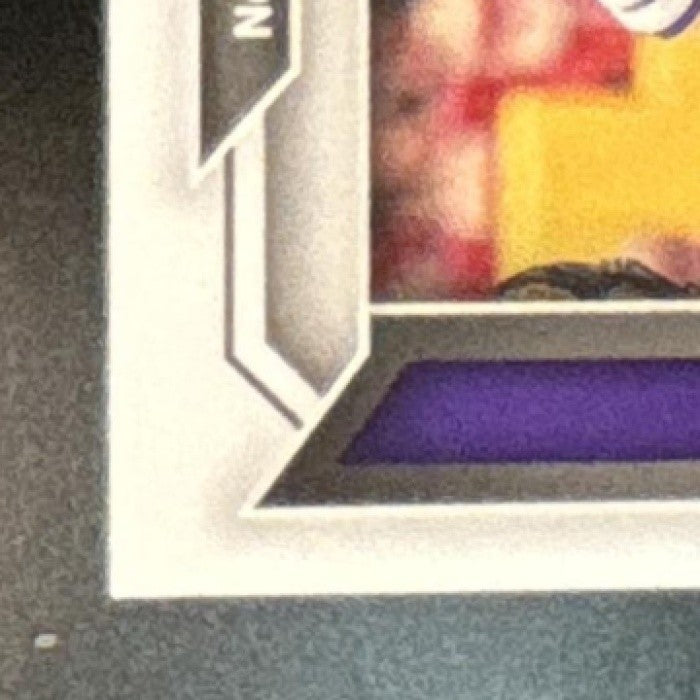 2023 Panini Obsidian Justin Jefferson Matrix Material Auto /8 MEM Vikings