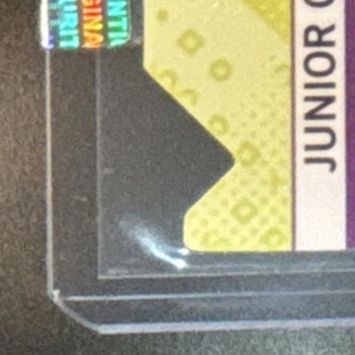 2024 Topps Pristine Junior Caminero Oh Snap! Gold Refractor /50 RC Rays