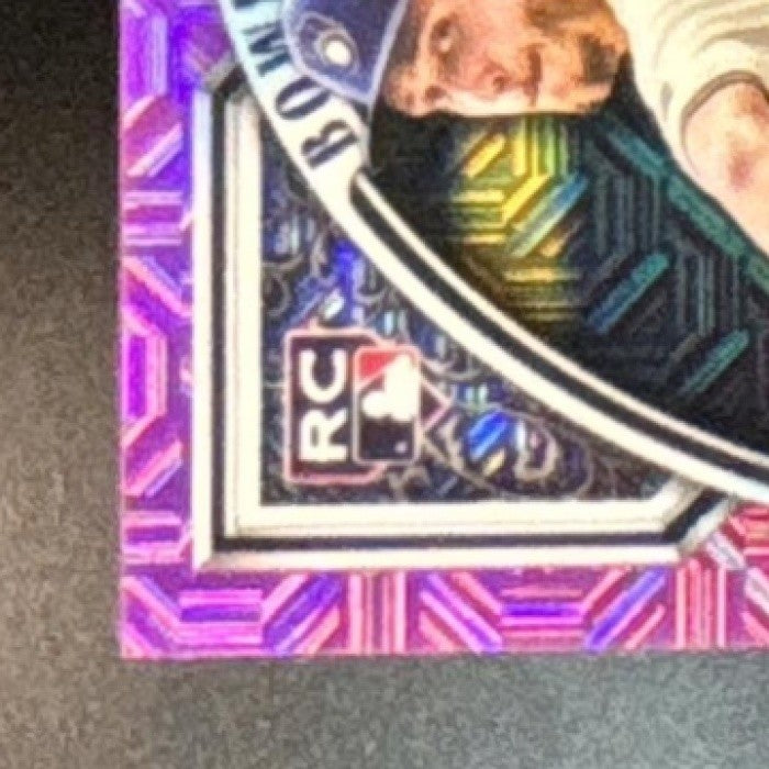 2026 Bowman Mega Box Jacob Misiorowski Sterling Chrome Pink Mojo /199 Brewers