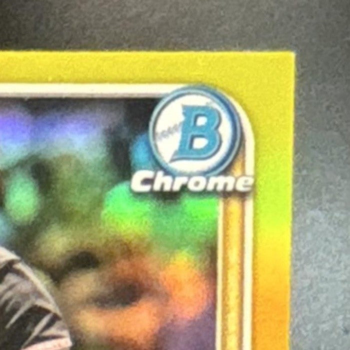 2025 Bowman Chrome Paul Skenes Yellow Refractor /75 #30 Pittsburgh Pirates