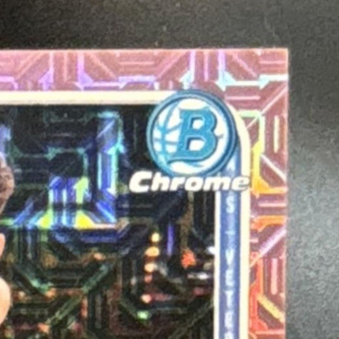 2025-26 Bowman Chet Holmgren Chrome Rose Gold Mojo Refractor 1/1 #BCV-108