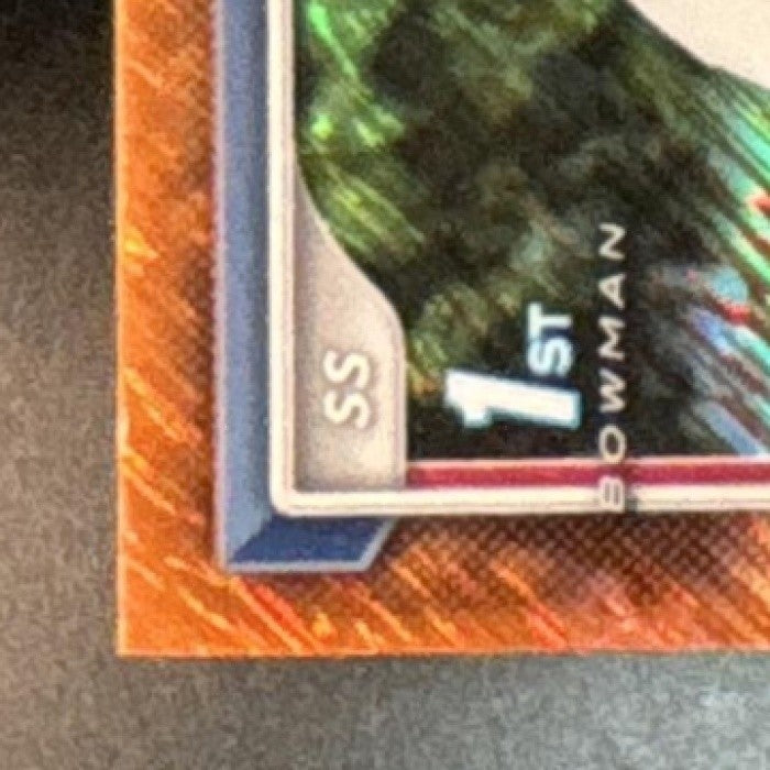2024 Bowman Chrome Greylin De La Paz Orange Shimmer /25 #BCP-181 1st Prospect