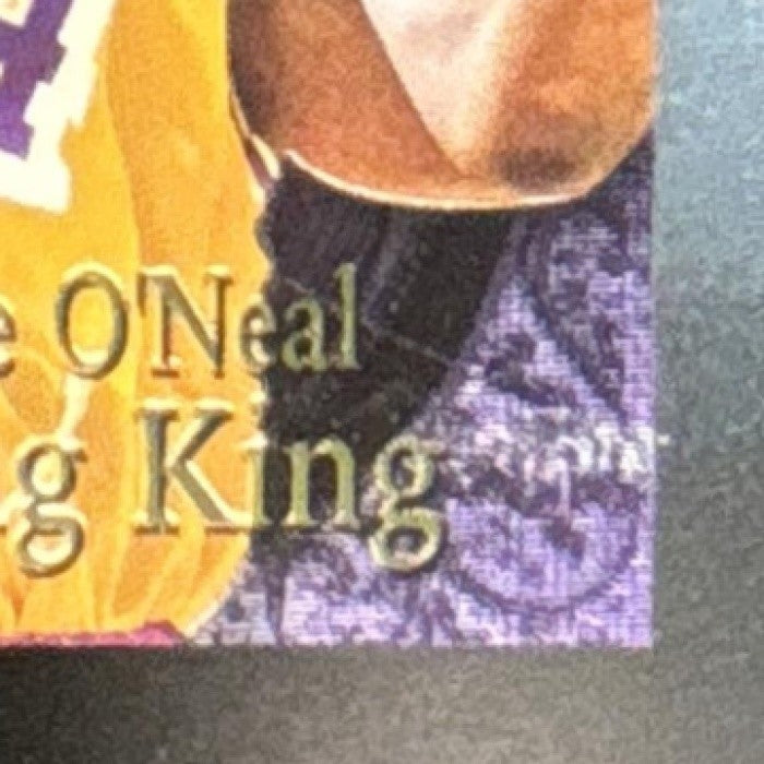 1996 Fleer Ultra Shaquille O'Neal Scoring Kings Plus #13 Los Angeles Lakers