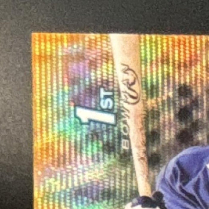 2017 Bowman Chrome Jorge Ona Prospect Auto Orange Wave /25 San Diego Padres