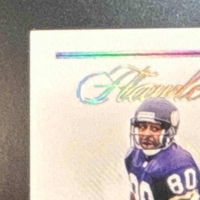 2023 Panini Flawless Cris Carter Hall of Fame Auto Silver /20 Minnesota Vikings