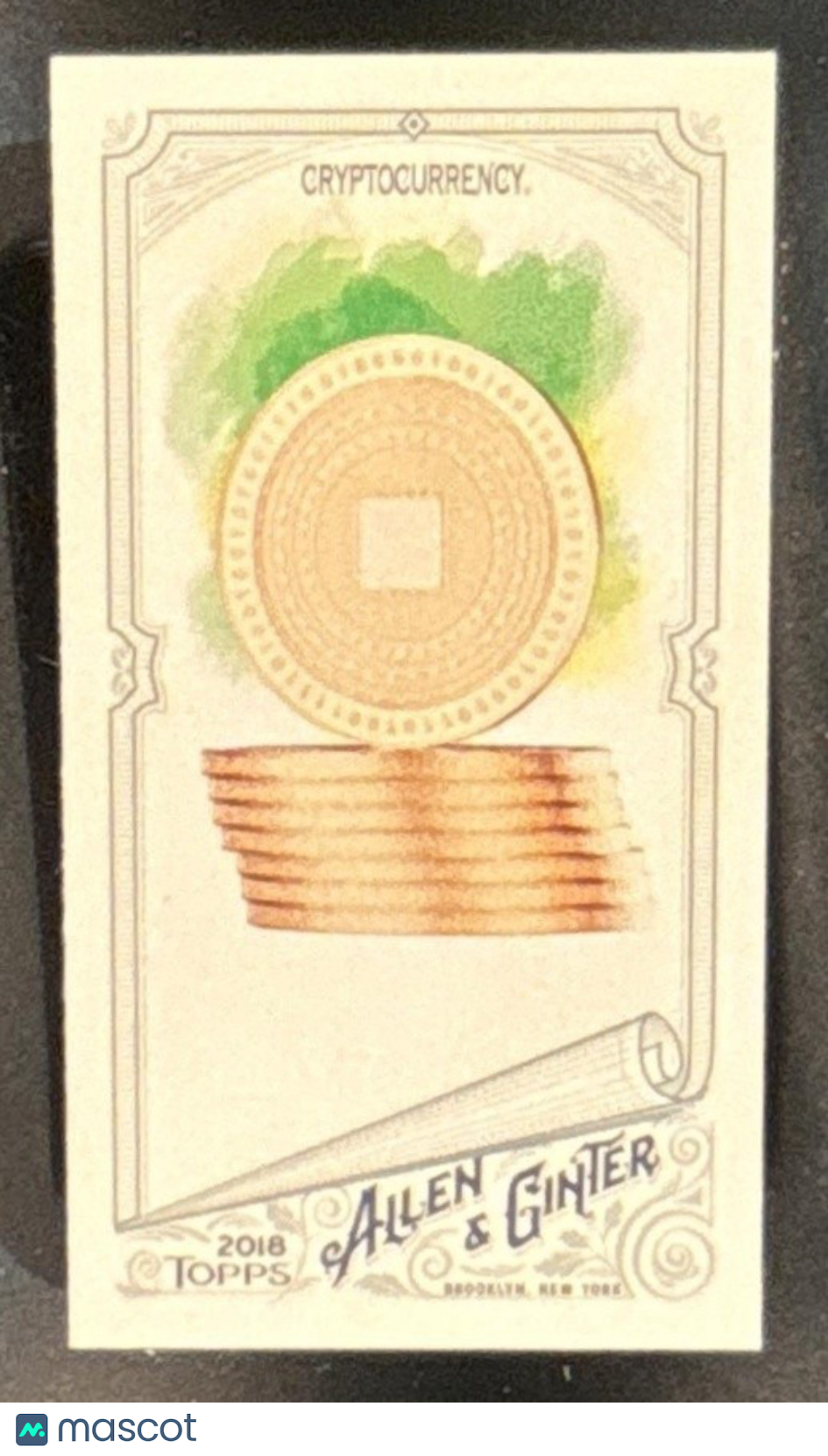 2018 Topps Allen & Ginter Cryptocurrency Mini #83