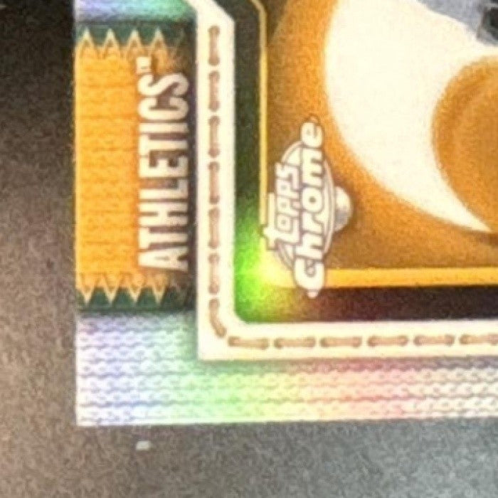 2026 Topps Chrome Jeff McNeil Lightboard Logo Variation #164 Athletics
